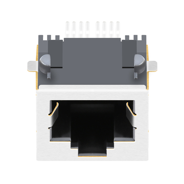 Совместимость с KRJ-56SMTNL LINK-PP LPJES101XDNL RJ45 без магнитов, 1x1 порт, разъем для печатной платы, модульный разъем, выступ вверх, без светодиода, изображение 4