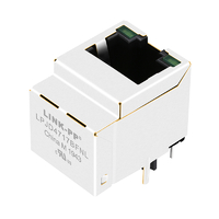 Συμβατό με Halo HFJV1-E1G06-L11RL LINK-PP LPJD4717BFNL 1000 Base-T RJ45 Vertical Magnetics Connector Πράσινα/Πράσινα LED