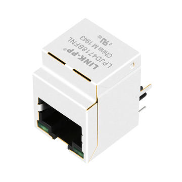Συμβατό με Halo HFJV1-ELTQ1-L11RL LINK-PP LPJD4718BFNL 1000 Base-T RJ45 Κάθετη Μαγνητική Υποδοχή Πράσινη/Πράσινες LED εικόνα 3