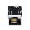 LPJ4092H7NL 10/100 Base-T Magnetics Jack RJ45 Гнездовой разъем с выступом вниз Желтый и зеленый/зеленый светодиоды, изображение большого пальца 2