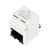Совместимость с Halo HFJV1-E1G16-L11RL LINK-PP LPJD4773BFNL Вертикальный разъем RJ45 со встроенными магнитными индикаторами зеленого/зеленого цвета 1000 Base-T, изображение большого пальца 3