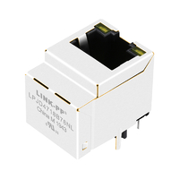 Compatibile con Halo HFJV1-ELTQ1-L14RL LINK-PP Jack RJ4718 verticale Gigabit LPJD78B45NL con 1000 LED arancioni/verdi magnetici Base-T