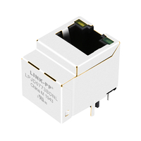 Halo HFJV1-1G16-L12RL kompatibel LINK-PP LPJD0773BDNL 1000 Base-T Gigabit RJ45 Magnetics Vertikalbuchse mit gelb/grünen LEDs