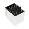 Tương thích Halo HFJV1-1G16-L12RL LINK-PP LPJD0773BDNL 1000 Base-T Đầu cắm từ RJ45 Gigabit dọc, đèn LED vàng/xanh lá cây (hình ảnh thu nhỏ) 5