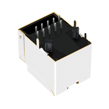 Halo HFJV1-1G41RL-compatibel LINK-PP LPJD0743DNL 1000 Base-T verticale MagJack Gigabit RJ45-connector zonder LED's afbeelding 4