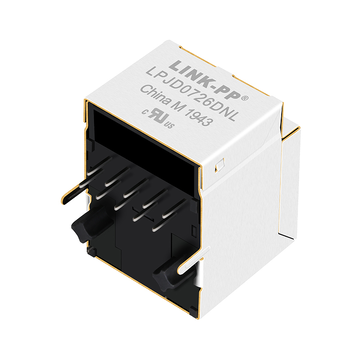 LPJD0726DNL 1000 Base-T Vertical Gigabit RJ45 MagJack Χωρίς LED εικόνα 3