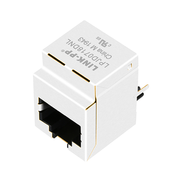Halo HFJV1-1G46RL Compatible LINK-PP LPJD0718DNL 100/1000 Base-T Vertical RJ45 Gigabit MagJack Without Leds image 2