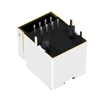 Halo HFJV1-E2450RL 互換 LINK-PP LPJD5011DNL 10/100Base-T 垂直型 RJ45 ジャック（マグネット付き、LEDなし）画像 4
