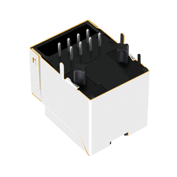 LPJD1011DNL Connettore RJ45 verticale 10/100Base-T con magneti senza LED immagine 4