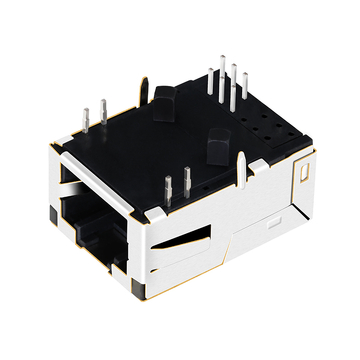 Συμβατό με Belfuse 08B0-1V1T-36-F LINK-PP LPJ9011CNL 10/100 Base-T RJ45 Modular Jack Χωρίς LED εικόνα 3