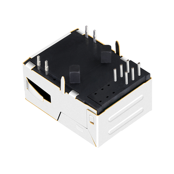 Συμβατό με Belfuse 08B0-1V1T-36-F LINK-PP LPJ9011CNL 10/100 Base-T RJ45 Modular Jack Χωρίς LED εικόνα 4