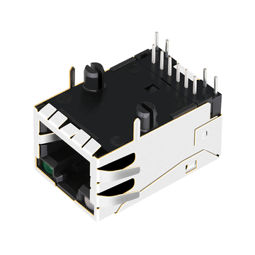 Belfuse 08B0-1K1T-06-F Compatibele LPJ9011KINL 10/100 Base-T Cat5e RJ45 Magjack Tab UP Geel & Groen/Groene LED's afbeelding 3