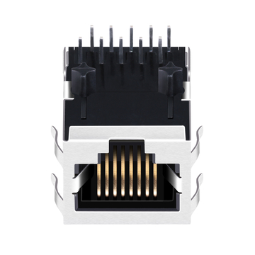 Совместимый с Halo HFJ11-E1G01ERL LPJG4813CNL 1000 Base-T Ethernet RJ45 MagJack Tab Down без светодиода изображение 2