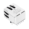 LPJG4813CNL 1000 Base-T Ethernet RJ45 MagJack Tab Down sem LED imagem do polegar 5