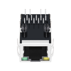 LPJ3190AENL 10/100 Base-T PoE RJ45 Magjack With Rectifier Bridge Tab Up Green/Yellow LED thumb image 4