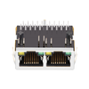 LPJG26943AENL 1000 Base-T 1x2 Port RJ45 Magjack Tab Down Green/Yellow LED thumb image 5