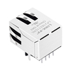 LPJ16211CNL 10/100 Base-T RJ45 MagJack Female Connector Single Port Tab Up Without Led thumb image 2