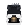 LPJP4190CNL 10/100 Base-T PoE+ RJ45 Magjack With Rectifier Bridge Tab Down Without LED thumb image 2