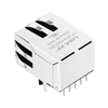 LPJP4190CNL 10/100 Base-T PoE+ RJ45 Magjack With Rectifier Bridge Tab Down Without LED thumb image 5