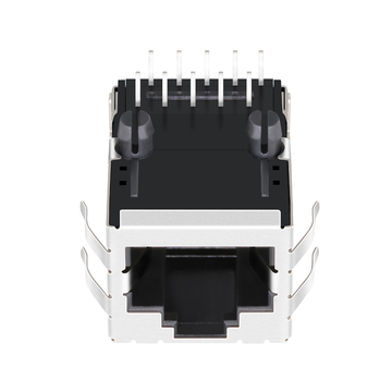 LPJG16702CNL 1000 Base-T 1x1 poort Magnetics RJ45-aansluiting met transformatorlipje omhoog, zonder LED (afbeelding 5)