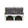 LPJ26204AFNL 10/100 Base-T 1x2 RJ45 Magjack Tab Down Green/Green LED thumb image 3
