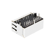 LPJ26204AFNL 10/100 Base-T 1x2 RJ45 Magjack Tab Down Green/Green LED thumb image 5
