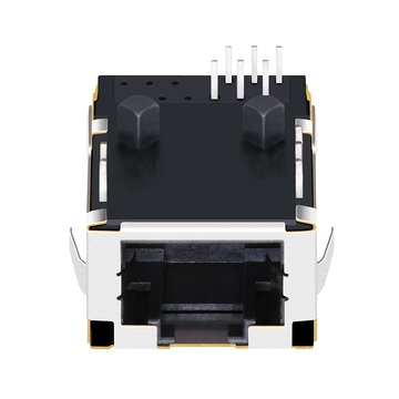 LPJK70409A98NLV 100 Base-T Low Profile RJ45 Magnetics jack Tab Up Orange&Green/Yellow LEDs image 5
