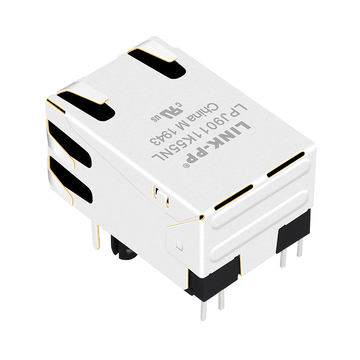 LPJ9011K55NL 10/100 Base-T RJ45 Magjack Tab UP Orange&Green/Orange&Green LEDs image 2