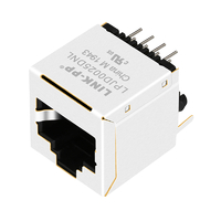 LPJD0025DNL 10/100 Base-T 수직 RJ45 MagJack(Led 없음)