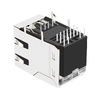 LPJU3836AONL 1000 Base-T RJ45 Magjack with Single USB Tab Up Orange&Green/Yellow LED thumb image 4