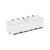 Belfuse 0833-2X6R-55-F kompatibler LPJ67499CNL 2x6 Port RJ45 PoE+ Magnetics Jacks 100 Base-T ohne LED Daumenbild 5