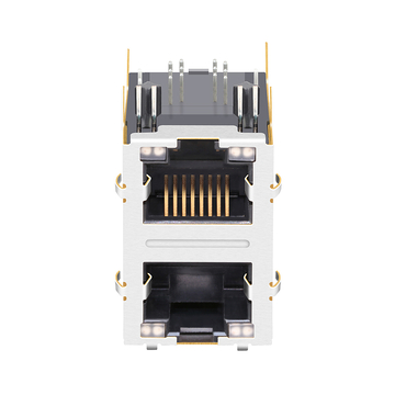 LPJG17037A4NL 1000 base-t 2x1 port gigabit rj45 magjack yellow&green yellow&green led image 5