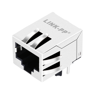 LPJ4017CNL 10/100 Base-T RJ45 Magjack Tab Down Without Led image 2