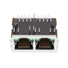LPJ26201AFNL 10/100 Base-T 1x2 RJ45 Magjack Tab Down Green/Green LED thumb image 4