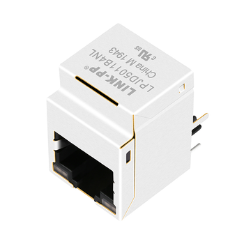 LPJD5011B4NL 10/100Base-T 垂直型 RJ45 Magjack 緑＆黄/オレンジ＆黄 LED 画像2