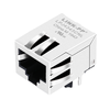 LPJ4343CNL 10/100 Base-T RJ45 Magjack Tab Down Without LED thumb image 1
