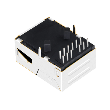 LPJK70409CNLV Low Profile RJ45 Mag jack 100 Base-T Tab Up Without Leds image 2