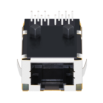 LPJK70409CNLV Low Profile RJ45 Mag jack 100 Base-T Tab Up Without Leds image 3