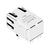Belfuse SI-50162-F Compatível LPJ1071AWNL 100 Base-T Porta única RJ45 com transformador Jack Tab Up Verde/Verde Led polegar imagem 3