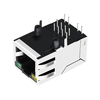 LPJ1071AGNL 10/100 Base-T Single Port RJ45 με μετασχηματιστή Jack Tab Up Πορτοκαλί&Πράσινο/Κίτρινο LED εικόνα αντίχειρα 4