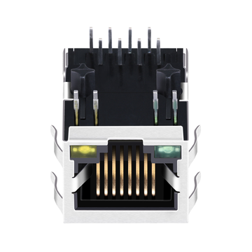 Pulse JXD0-0008NL Compatible LPJ4034GENL 10/100 Base-T RJ45 jack With transformer Tab Down Green/Yellow Led image 5