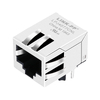 LPJ4077CNL 10/100 Base-T RJ45 Magjack Tab Down Without LED thumb image 1