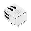 LPJG4811G4NL 100/1000 Base-T Gigabit RJ45 Magjack Tab Down Yellow&Green/Yellow&Green LED thumb image 3