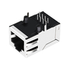 LPJ60424CNL 100 Base-T RJ45 Modular Connectors/Ethernet Connectors With PoE Single Port Tab Up Without Led thumb image 2
