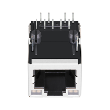 LPJ16657B4NLV 100Mbps POE RJ45 Modular Jack με Transformer Tab Up Yellow&Green/Yellow&Green LED εικόνα 5
