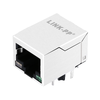 LPJ4434H7NL 10/100 Base-T RJ45 Magjack Tab Down Yellow&Green/Green LED thumb image 1