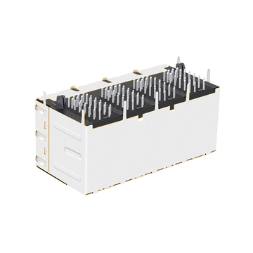 LPJG47502AHNL Conectores RJ45 de 2x4 puertos con transformador, LEDs verdes/amarillos 1000 Base-T, imagen 5