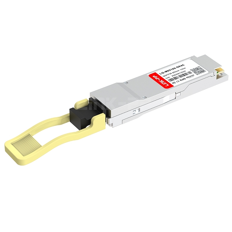 LQ-M85100-SR4C 100GBASE SR4 QSFP28 100m 850nm OM4 DOM MPO-12 Parallel MMF Optical Transceiver Module