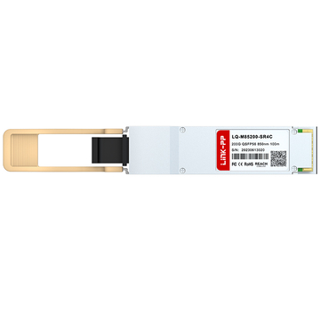LINK-PP LQ-M85200-SR4C 200G QSFP56 850nm 100m MPO-12 DOM SMF Modulo ricetrasmettitore ottico SMF (immagine 4)