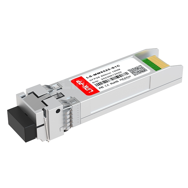 Cisco SFP-25G-SR-S Compatible LINK-PP LS-MM8525-S1C 25Gb/s SFP28 100m 850nm MMF DOM Duplex LC Optical Transceiver Module